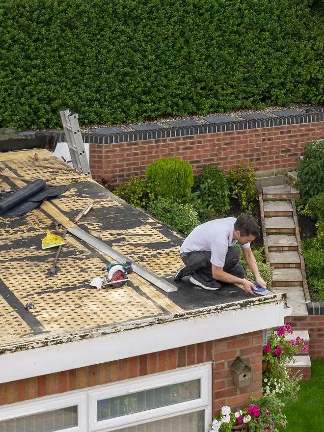 Garage Roofs by Evian Roofing
